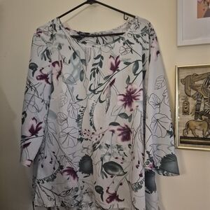 Reitmans Multicolor Floral Blouse